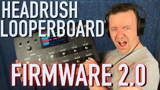 MASSIVE 2.0 Firmware Update - HeadRush Looperboard