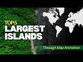 Top 5 Largest Islands in the World You Must See! 🔥