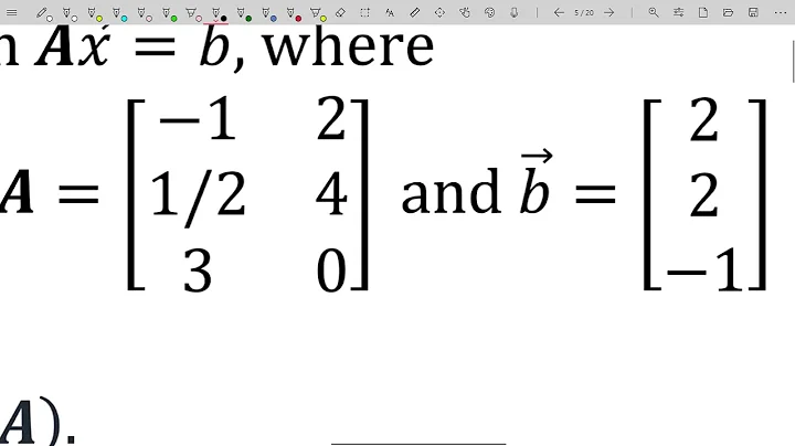 Orthogonality and Least Squares - Least-Squares Problems - Concept, Definition, and Initial Example