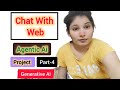 This AI Project Will Shock You | Agentic Web Chat Built From Scratch | Nodes In LangGraph| part-4