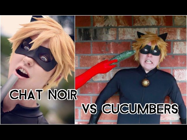 Chat Noir vs Cucumbers