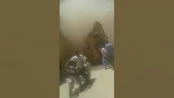 لحظة صقوت منزل في مركز مغاغة 