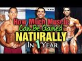 Natural Muscle Gains Per Year 💪