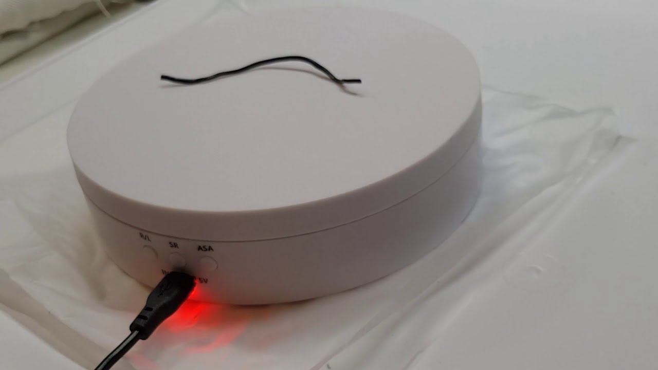 Unboxing Piatto Girevole Rotante Elettrico 360 KKMOON