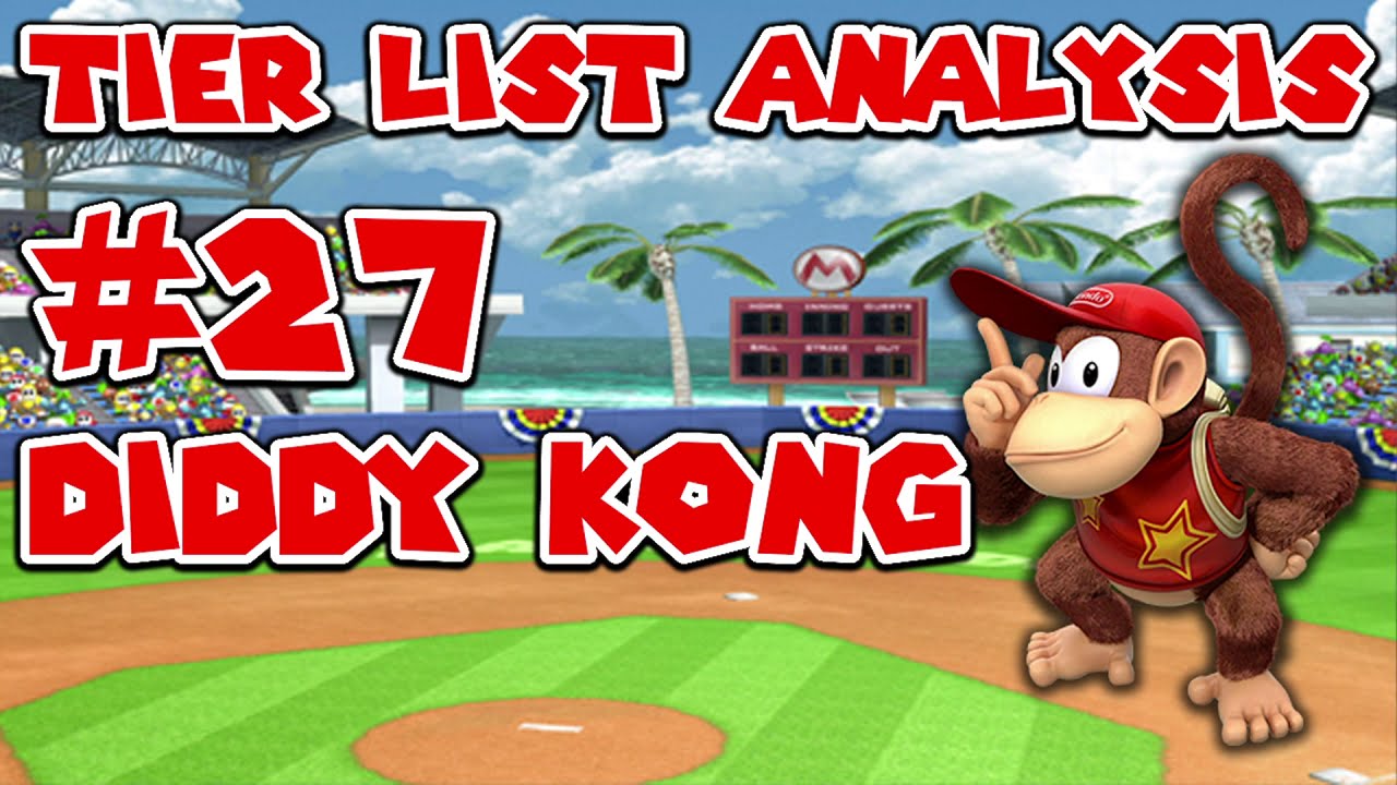 Diddy Kong Mario Superstar Baseball Tier List Analysis 2020 YouTube