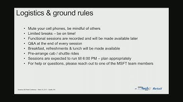 Dynamics 365 Commerce Overview