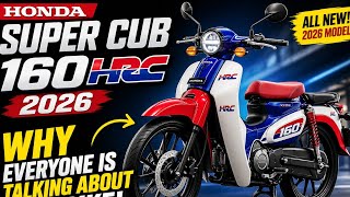 🚀 Honda Super Cub 160 HRC 2026 – Why Everyone Is Talking About This Bike!