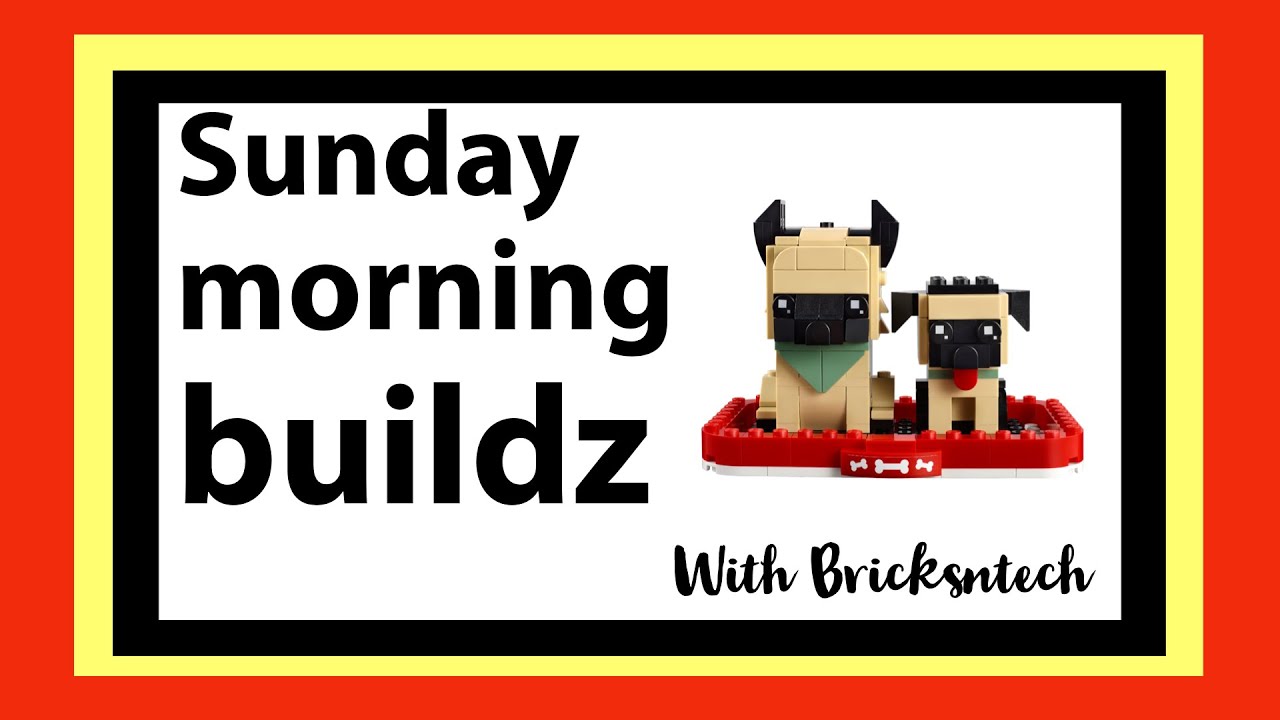 Lego Speed Build - Brickheadz Pets German Shepherd 40440