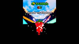 I Got OG Strawberry Elephant and Lost Meowl in Kick a Lucky Block😮❤️#roblox #usa #brainrots