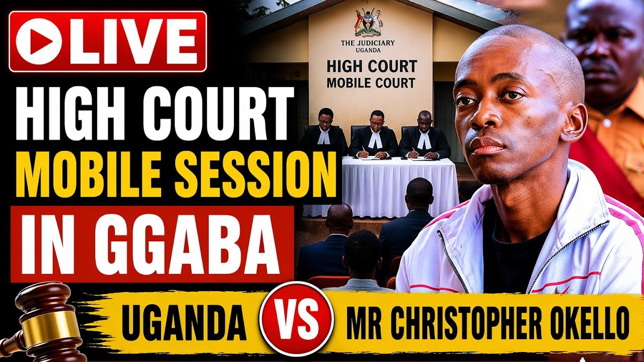 🔴 LIVE: High Court Mobile Session in Ggaba | Uganda vs Christopher ...