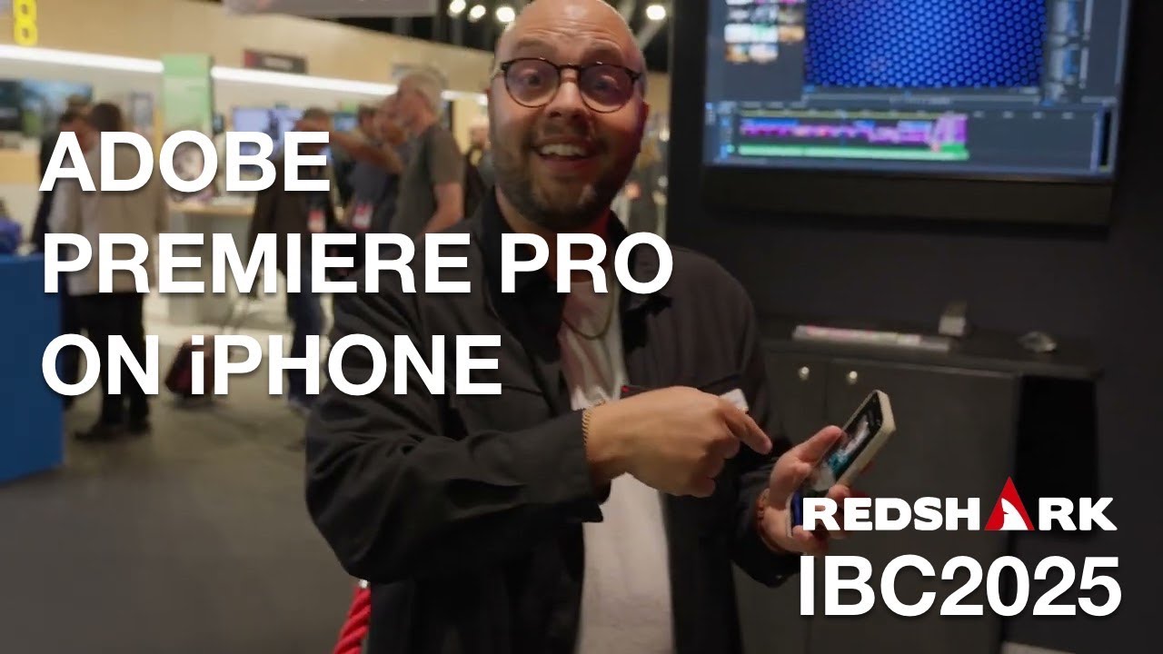 Adobe Premiere Pro iPhone | Первый взгляд на IBC2025