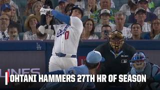 Information Shohei Ohtani hits his 27th HR of the year | ESPN MLB Update