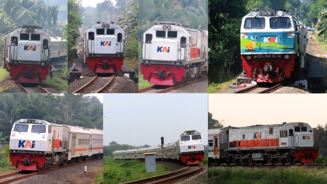 Train Hornsound Compilation - Konser Semboyan 35 / Klakson Panjang Lokomotif CC 201 CC 203 CC 206