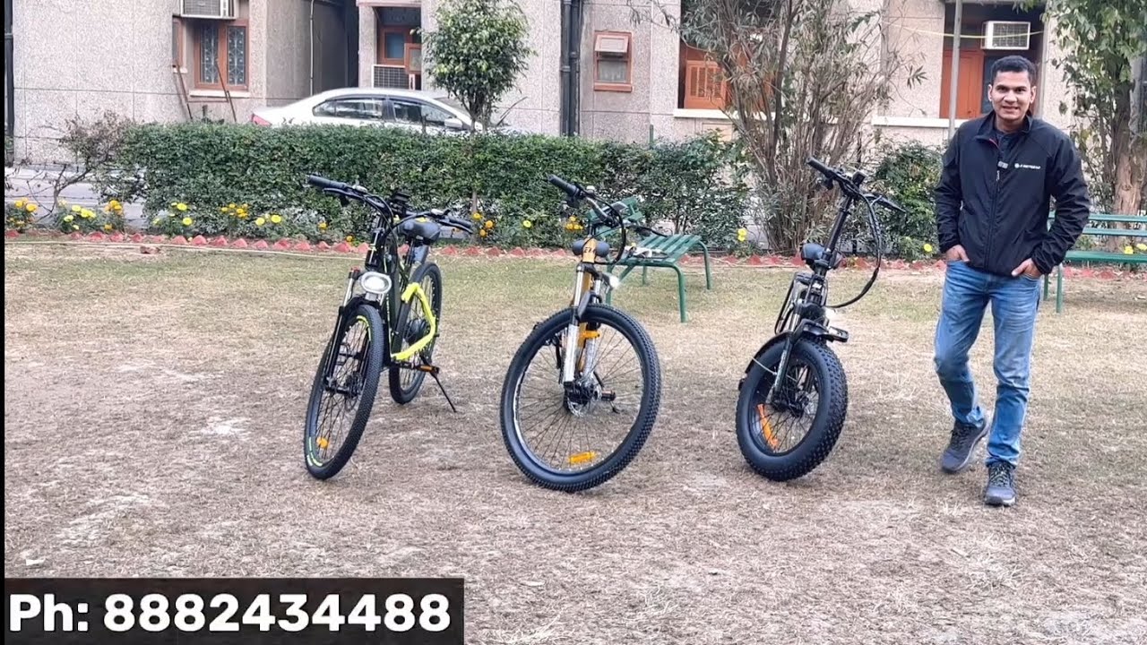 Powerful & Feature Loaded Electric Cycles starting from 25000 Grab