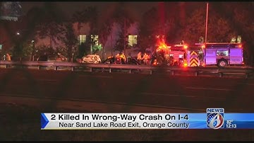 2 Killed In Wrong-Way Crash on I-4