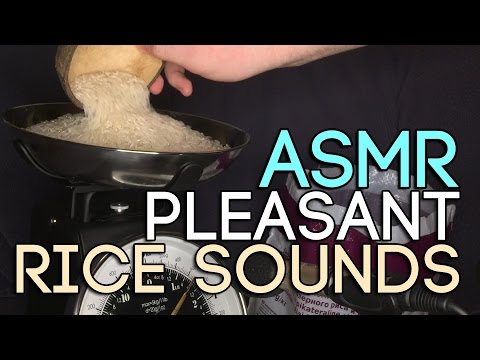 ASMR - Pleasant Rice Sounds (Whispering) (Stereo)