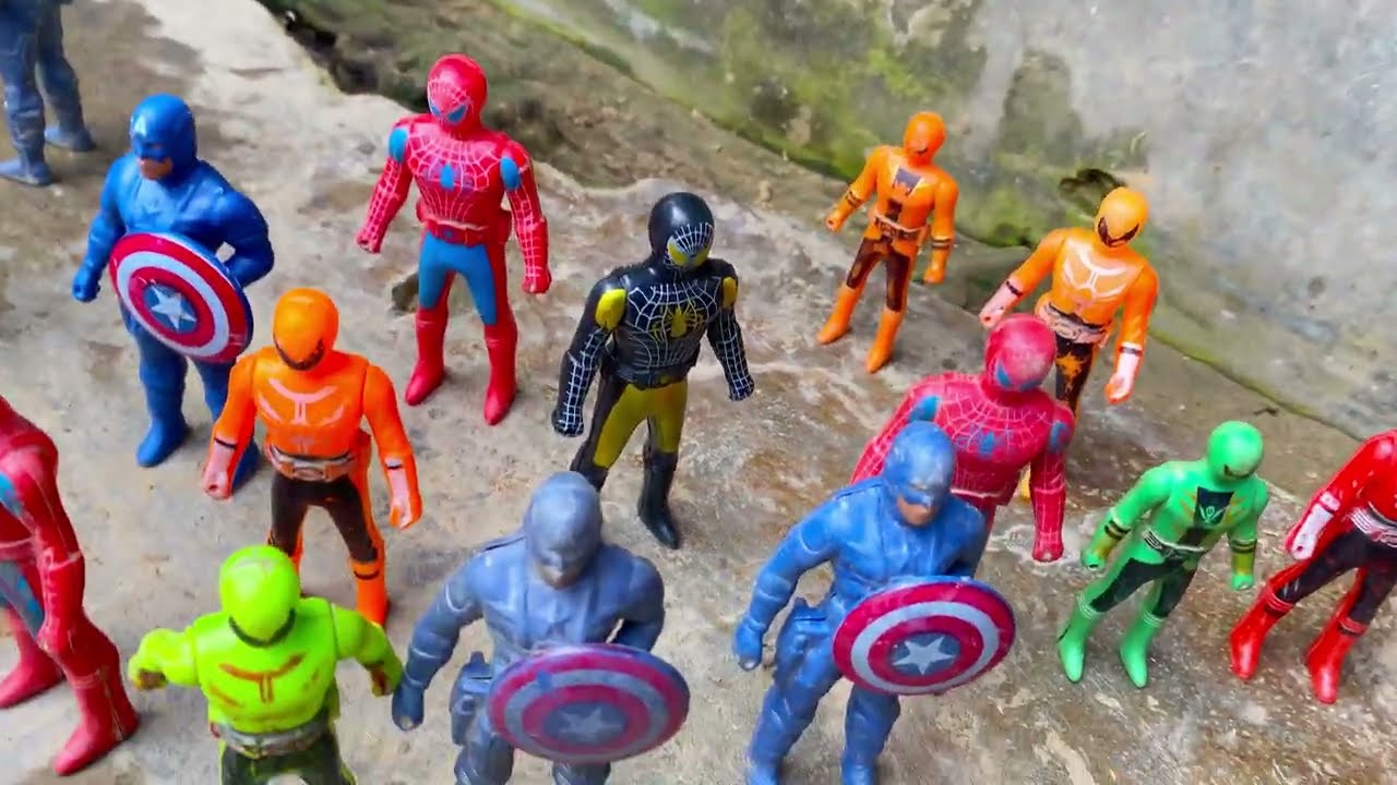 Avengers Superhero Story,Marvel's Captain America, iron Man,Spiderman 2 Vs Venom,