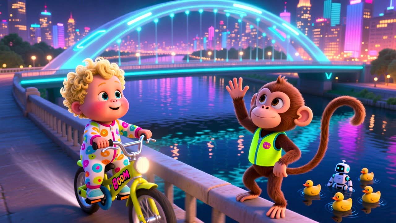 Boom Boom Bike Ride 🚲🎶 | Kids Action Song | Toddler Fun & Learning