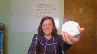 Constructing a Dodecahedron from the Net Pull Up Net Dodecagon Mr Mathematics