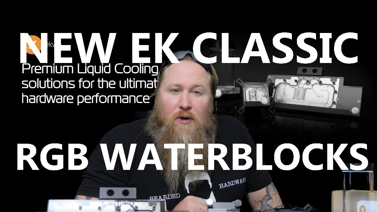New EK Classic RGB Waterblock Line