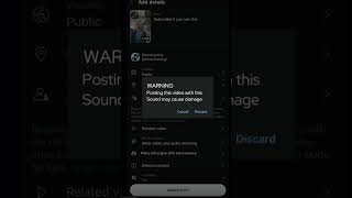 It dosen’t give you a warning and it’s a filter #funny #bruh #warning #sound #using #fake