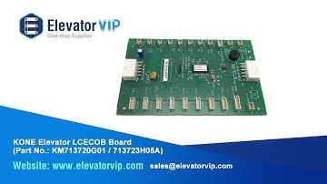 KM713720G01 713723H05A KONE Elevator LCECOB COP Board