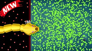 NEW SNAKE.IO GAMEPLAY 🟡 YELLOW HAPPY Snake wala game 🐍 slither.io on Netflix 🐍🐍 screenshot 3