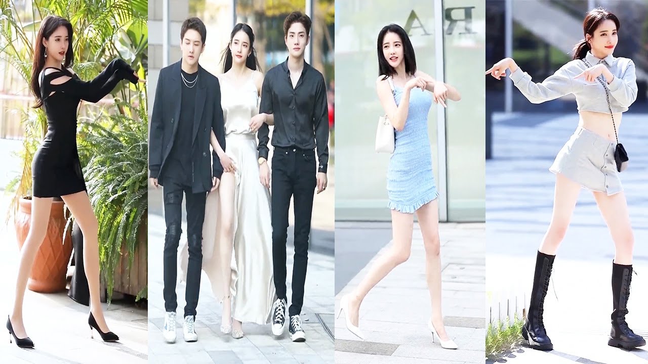 Mejores Street Fashion Tik Tok 2021 | Hottest Chinese Girls Street Fashion Style 2021 Ep.83