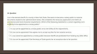 NYS Notary Public iPREP Scenario Q14