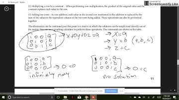Section 4.4 Part 3 - Solving Linear Systems in Three Variables