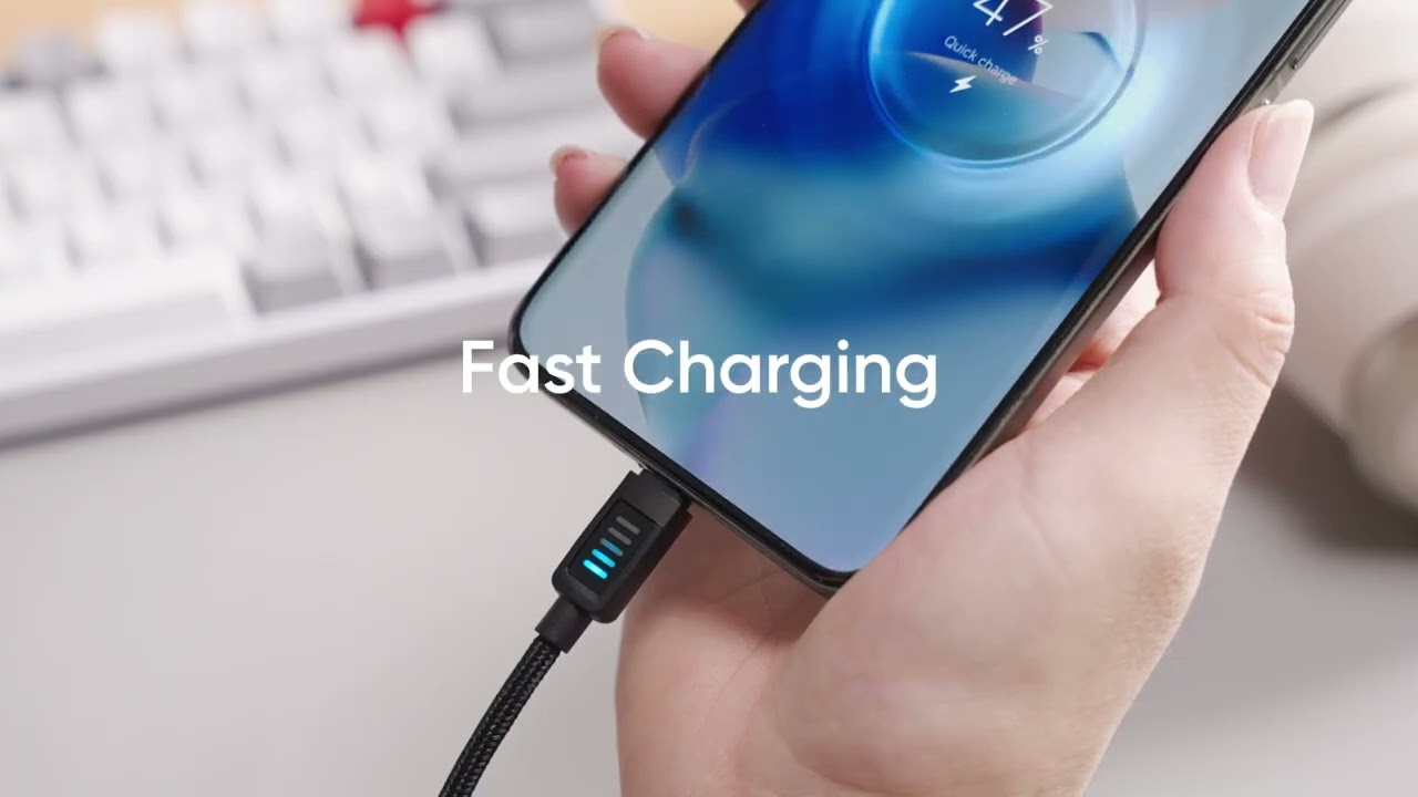 The LED Charging Cable You Didn’t Know You Needed ⚡ Glow While You Power Up