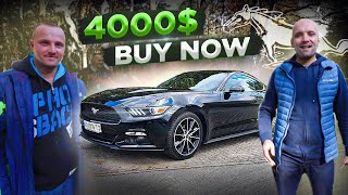 Кто сказал что не поедет? Ford Mustang