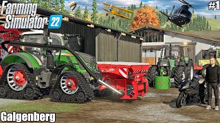 New Career on GALGENBERG: Explore the Map and purchase NEW EQUIPMENT │Galgenberg│FS 22│1