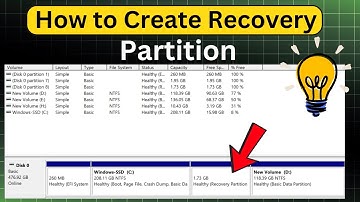 How to Create a Recovery Partition in Windows 11