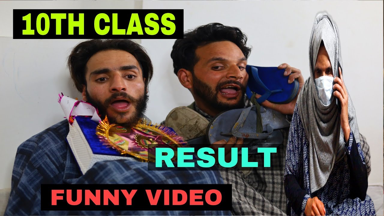 10th Class Result Funny Video By Kashmiri Rounders - YouTube