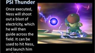 Ness Moveset SSB4