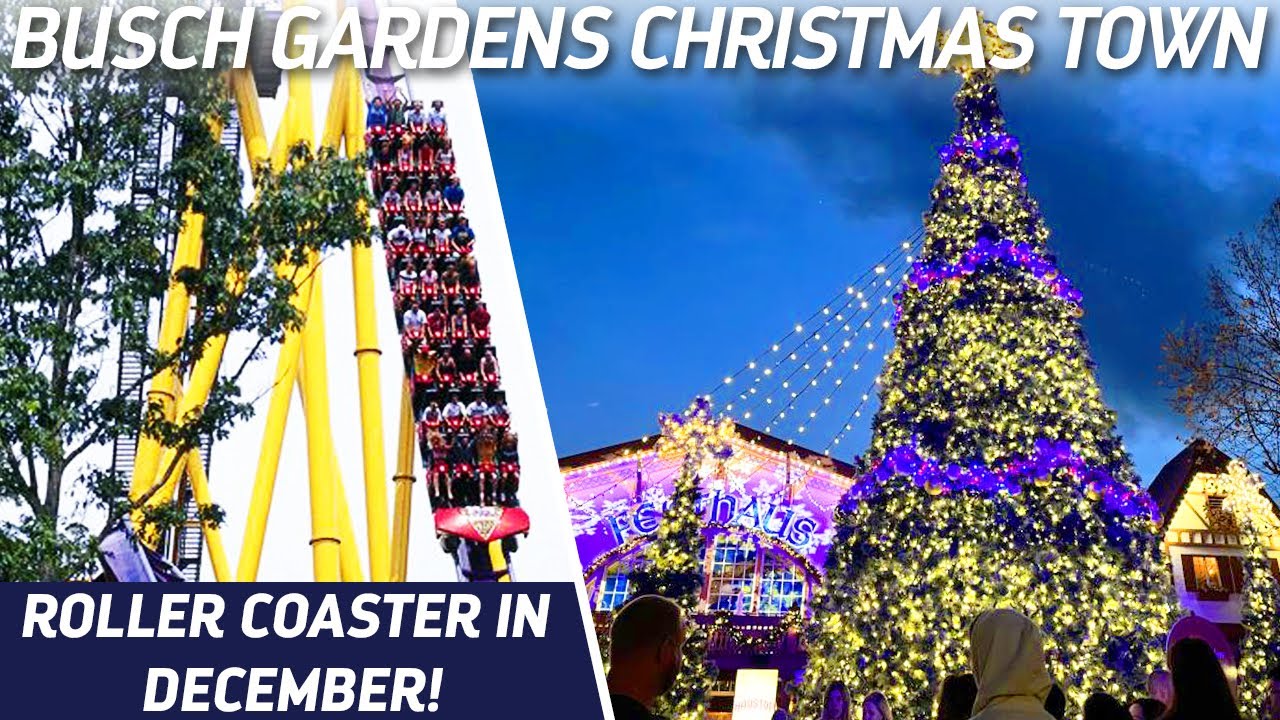 Busch Gardens Christmas Town | What is it like? Watch this video to find out!
