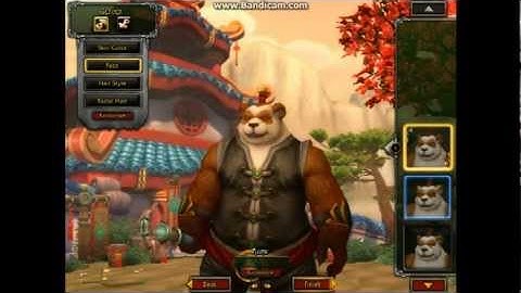 WOW MOP Panderian Monk Starting Area Part 1 .