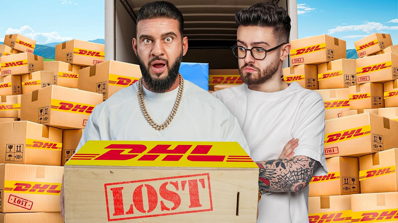 DORIAN POPA DESCHIDE UN CAMION DE LOST PACKAGES de la DHL
