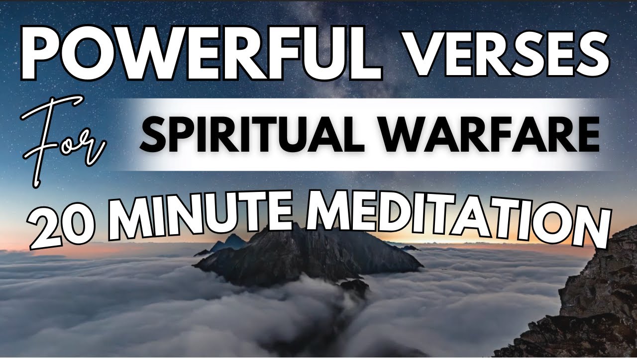 20 Minute POWERFUL Bible Verses for Spiritual Warfare | Victorious Conquerors Meditation