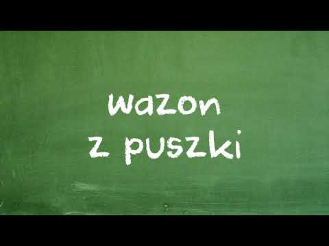 Wideo: Jak Zrobić Wazon Z Puszki?