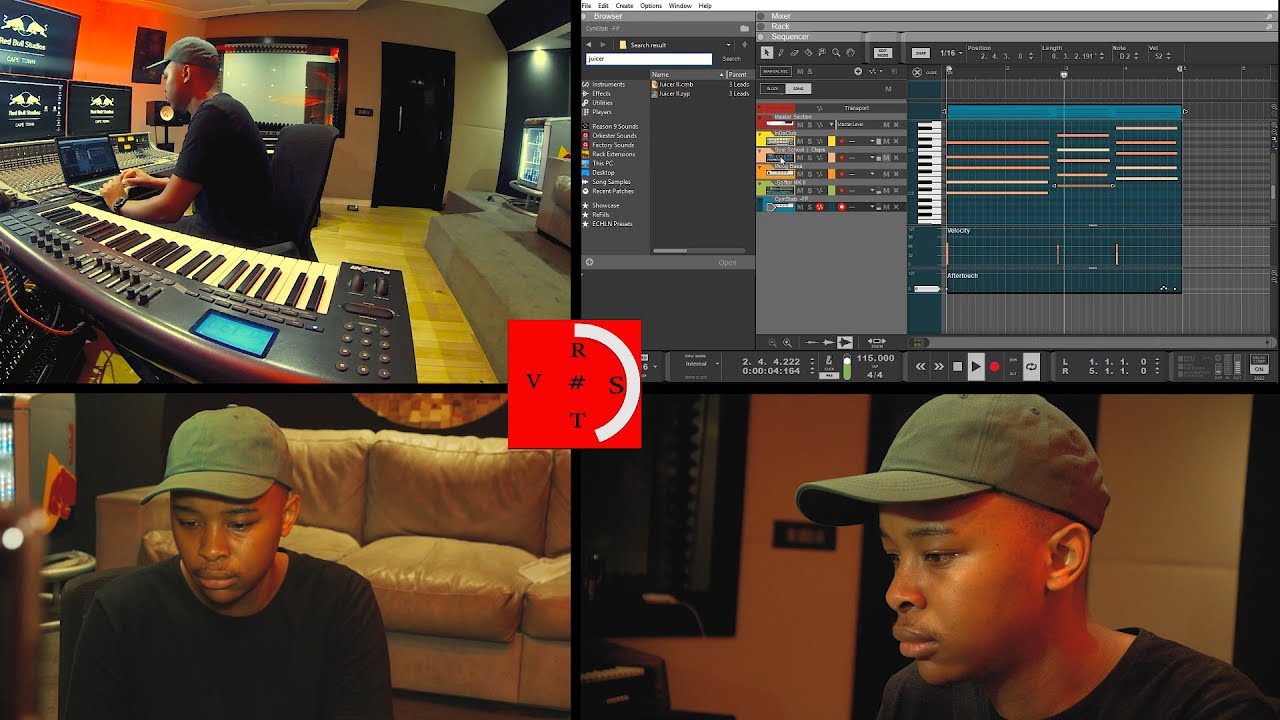 South African Based Producer ECHLN Makes Beats In 10 Minute For "Me Against Time" (Episode 6) @echln