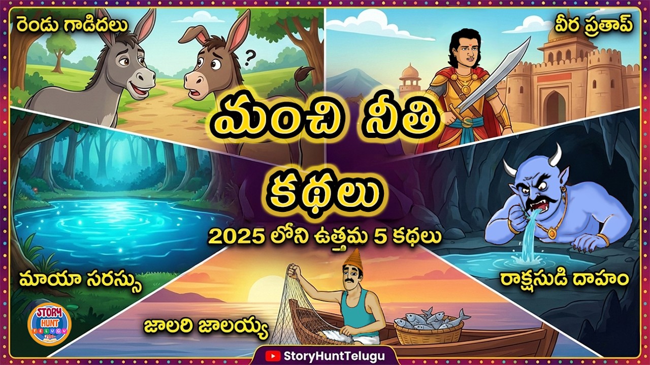 మంచి నీతి కథలు- 3 | Telugu stories | Telugu moral stories | Moral stories in telugu