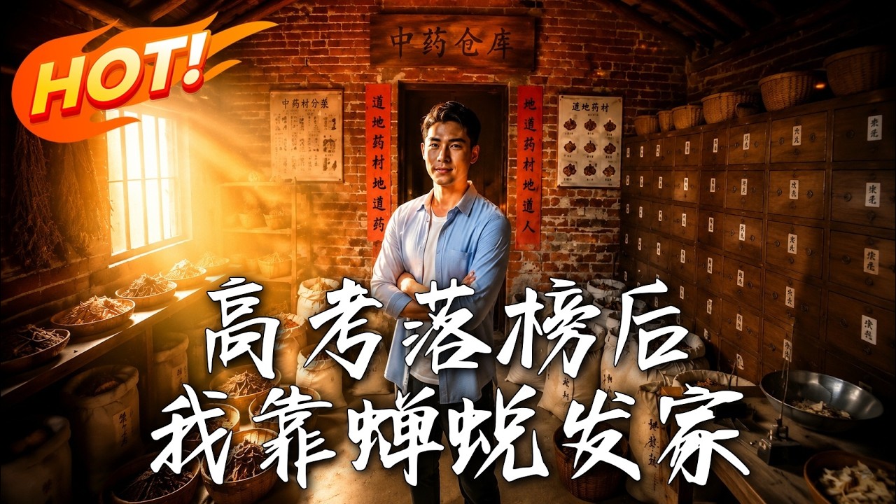 高考落榜後，我靠撿蟬蛻逆襲成首富