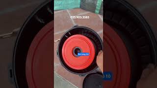 Bầu lọc gió nhựa 20x28 olin cổ 90x90 tai ren trong 9,5x15,5 hệ thống lọc gió động cơ xe tải nhẹ kèm