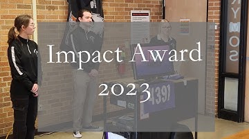 Gladstone BraveBots 2023 Impact Award Video