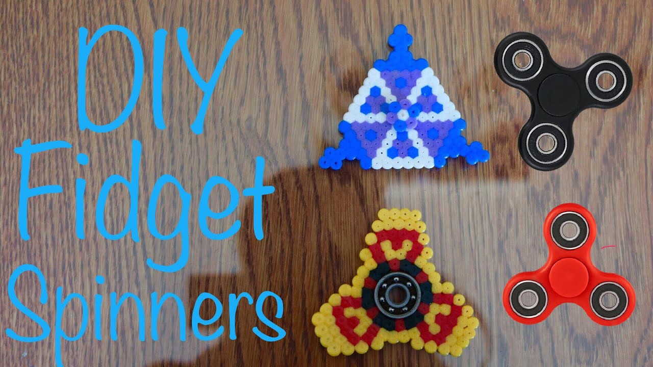 DIY Hama Perler Bead Fidget Spinners Triangle And No Bearing diy-hama-perler-bead-fidget-spinners-triangle-and-no-bearing