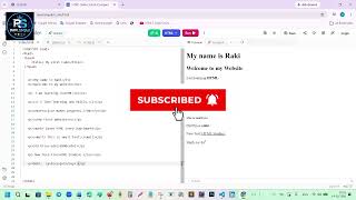 Full My First HTML Code Run! | Beginner Web Development Journey Update