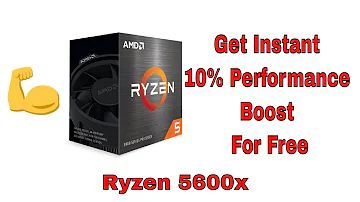 How to Overclock Ryzen 5600x Undervolting and Boost increase