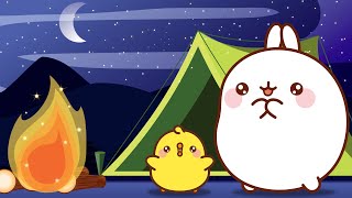 Berkemah Dengan Molang Dan Piu Piu | Kartun Lucu Anak Anak | Molang Bahasa